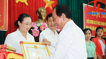 B.O.T Thiên Tân-Thành An được tuyên dương thực hiện tốt nghĩa vụ nộp thuế 2017