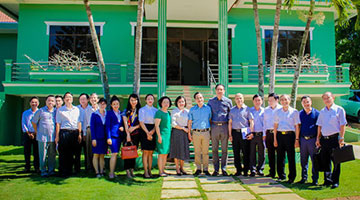 Ban Tuyên giáo Trung ương thăm và làm việc tại Nhà máy điện mặt trời Mộ Đức