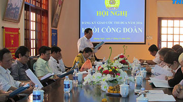 Thiên Tân Group: Hội nghị đăng ký giao ước thi đua khối công đoàn 2016