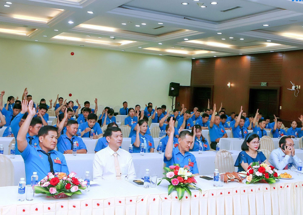 Đại hội Công đoàn cơ sở Công ty Cổ phần Đầu tư Xây dựng Thiên Tân lần thứ IV, nhiệm kỳ 2023-2028