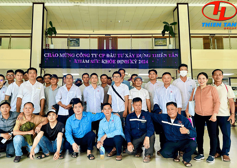 THIÊN TÂN GROUP ĐƯA CÁN BỘ NHÂN VIÊN KHÁM SỨC KHỎE ĐỊNH KỲ TẠI BỆNH VIỆN TRUNG ƯƠNG HUẾ.
