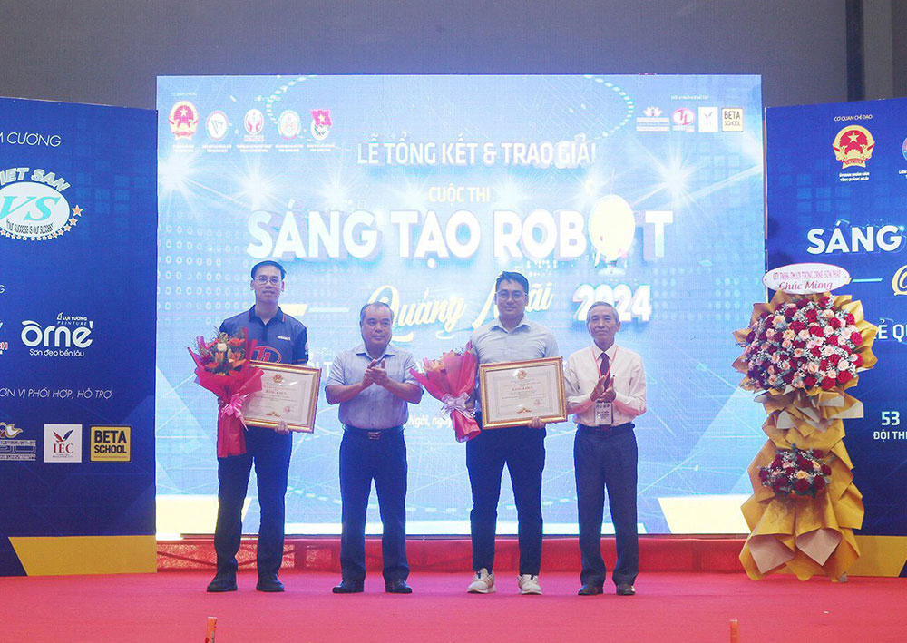 Thiên Tân Group đồng hành tài trợ cho Cuộc thi Sáng tạo Robot Quảng Ngãi lần thứ II, năm 2024