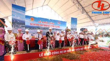 Thiên Tân Group – Lễ khởi công nhà máy điện mặt trời đầu tiên tại Việt Nam