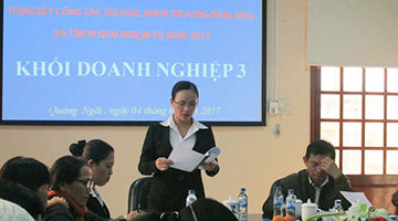 Khối doanh nghiệp 3 tổ chức Hội nghị tổng kết thi đua, khen thưởng 2016