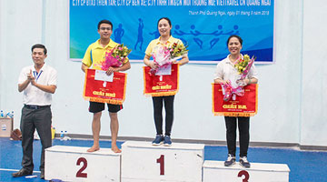 Tinh thần thể thao của Thiên Tân Group tại Hội thao Khối Doanh nghiệp II