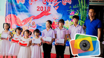 Hình ảnh buổi lễ Vui Tết Trung thu năm 2018 tại Cô Nhi viện Phú Hòa