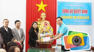 Hình ảnh thăm hỏi, tặng quà cho các em nhỏ mồ côi, người già neo đơn