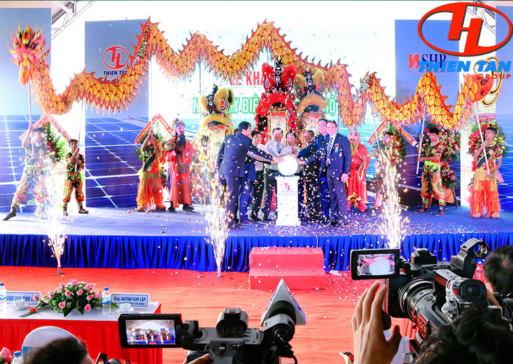 Lễ Khánh thành Nhà máy điện mặt trời Mộ Đức