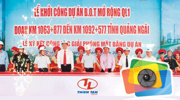 Lễ khởi công dự án mở rộng QL.1A