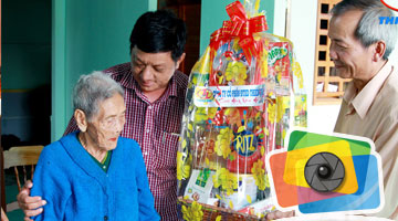 Thiên Tân Group tặng quà tết mẹ Việt Nam Anh Hùng 2016