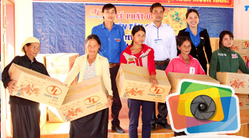 Thiên Tân Group từ thiện Ba Xa tết 2016