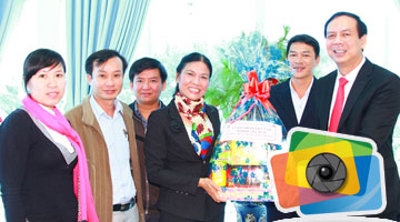 UBMTTQ tỉnh Quảng Ngãi chúc mừng giáng sinh Thiên Tân Group