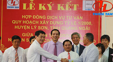 Thiên Tân Group bắt tay với doanh nghiệp Nhật Bản quy hoạch đảo Lý Sơn