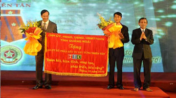 Công ty Thiên Tân: Đón nhận Huân chương lao động hạng Ba