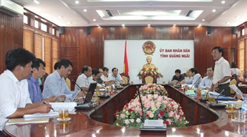 Cho ý kiến về thực hiện Hạng mục Nạo vét, chỉnh trị sông Trà Khúc