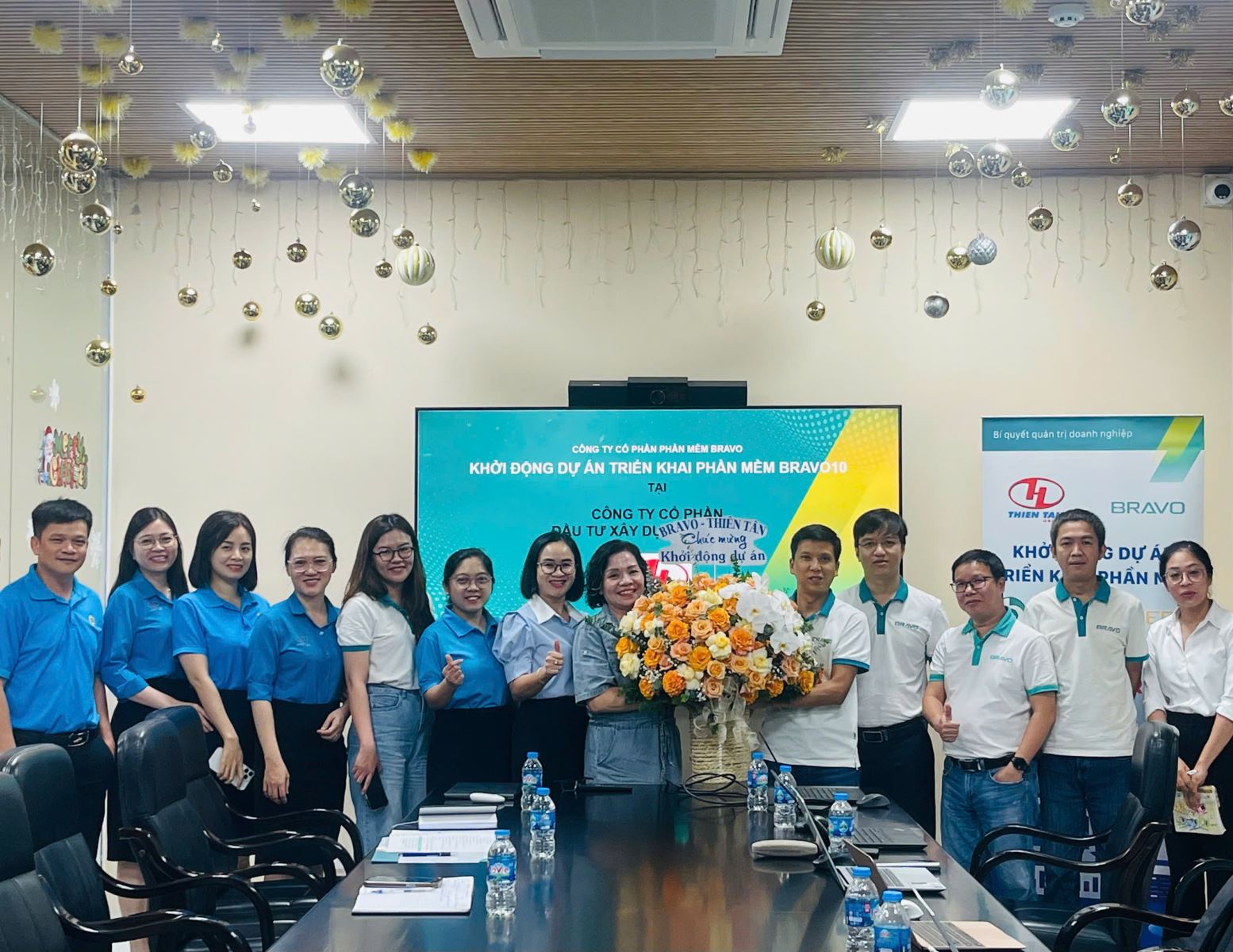 Thiên Tân Group dự án triển khai phần mềm BRAVO