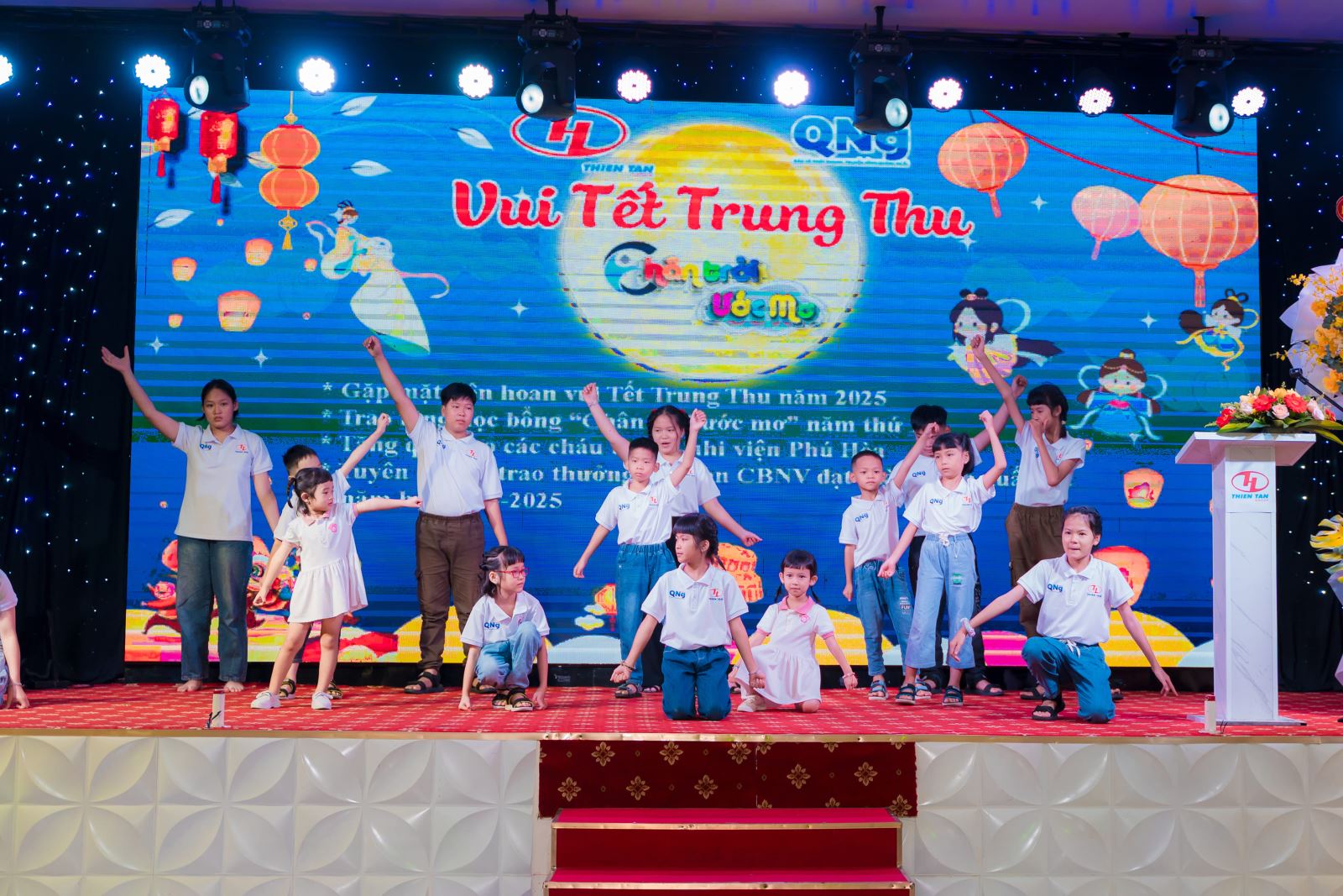 Thiên Tân Group Vui Tết Trung Thu Năm 2025 – Trao Học Bổng “Chân Trời Ước Mơ” Lần Thứ 15