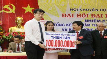 Thiên Tân Group tham dự và ủng hộ "Hội khuyến học tỉnh Quảng Ngãi"